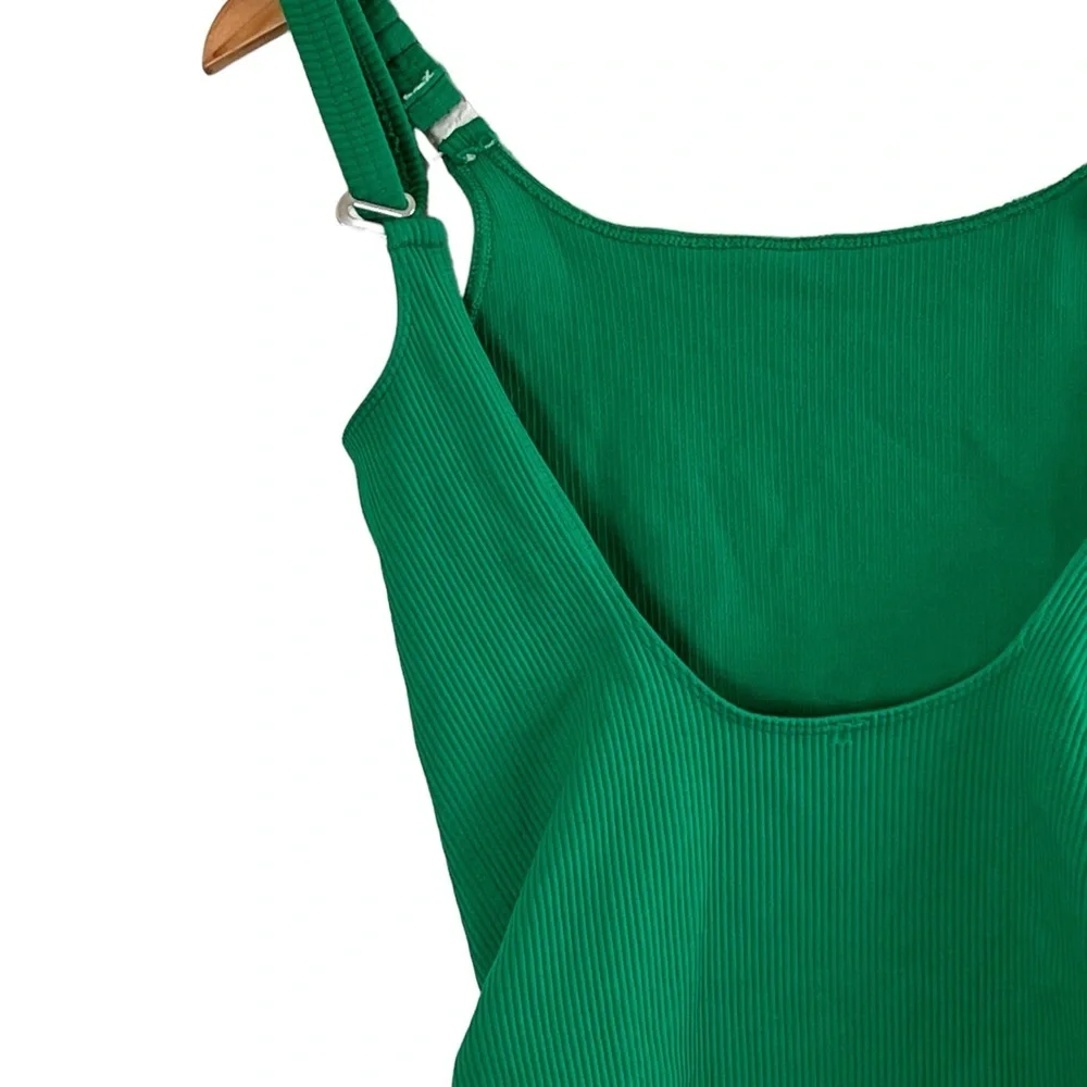 Urban Outfitters | Out from Under green ribbed knit stretch scoop neck b… - Picture 7 of 9
